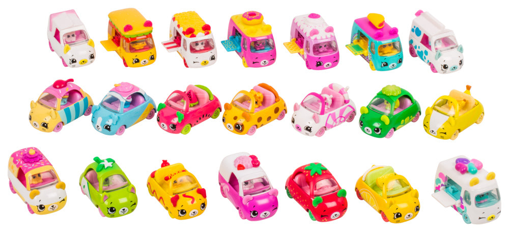 CUTIE CARS SHOPKINS S1 SINGLE PACK #37 ROYAL ROADSTER