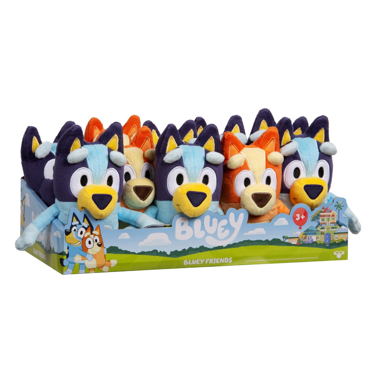 BLUEY FRIENDS SMALL PLUSH BLUEY