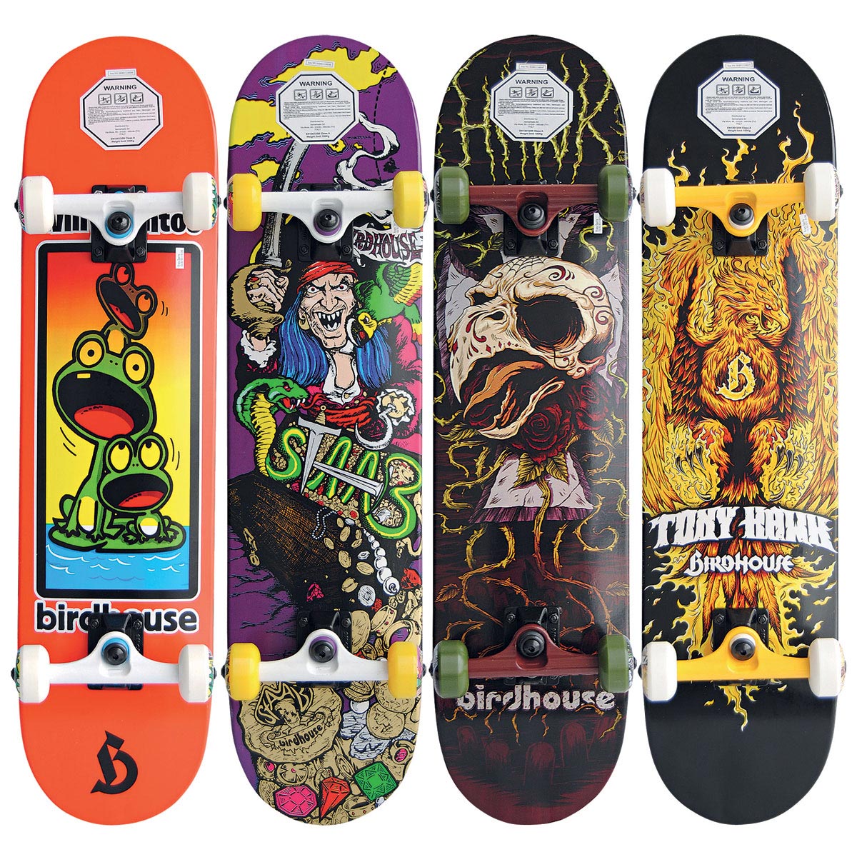 TONY HAWK BIRDHOUSE TITANIUM SERIES COMPLETE PHOENIX