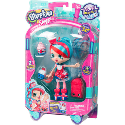 SHOPKINS SHOPPIES S8 W1 THEMED DOLL SINGLE PACK JESSICAKE