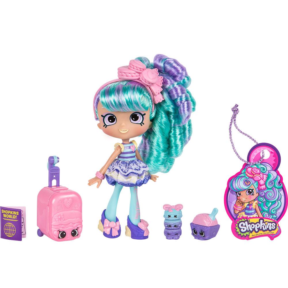 SHOPKINS SHOPPIES S8 W1 THEMED DOLL SINGLE PACK MACY MACARON