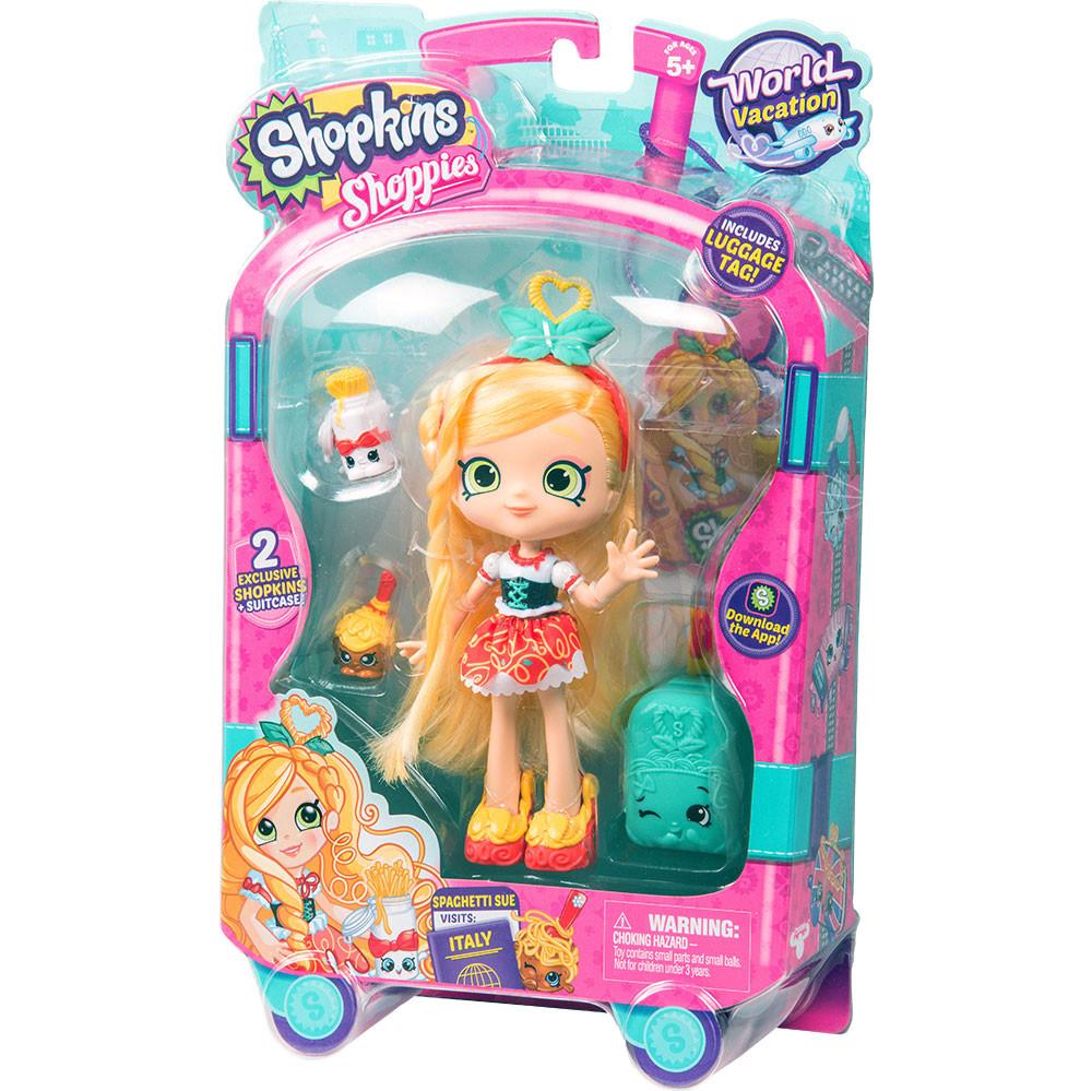 SHOPKINS SHOPPIES S8 W1 THEMED DOLL SINGLE PACK SPAGHETTI SUE