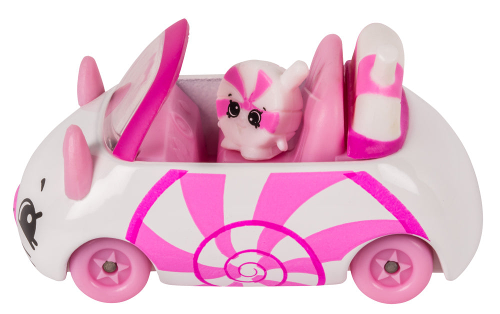 CUTIE CARS SHOPKINS S1 SINGLE PACK #15 LOLLIPOP SOFT TOP