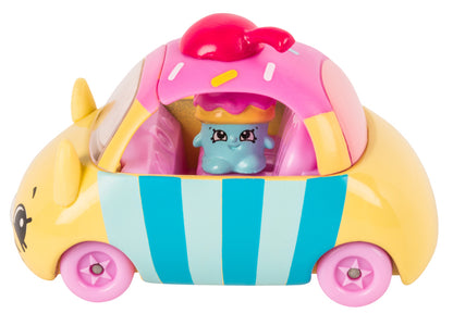 CUTIE CARS SHOPKINS S1 SINGLE PACK #01 CUPCAKE CRUISER