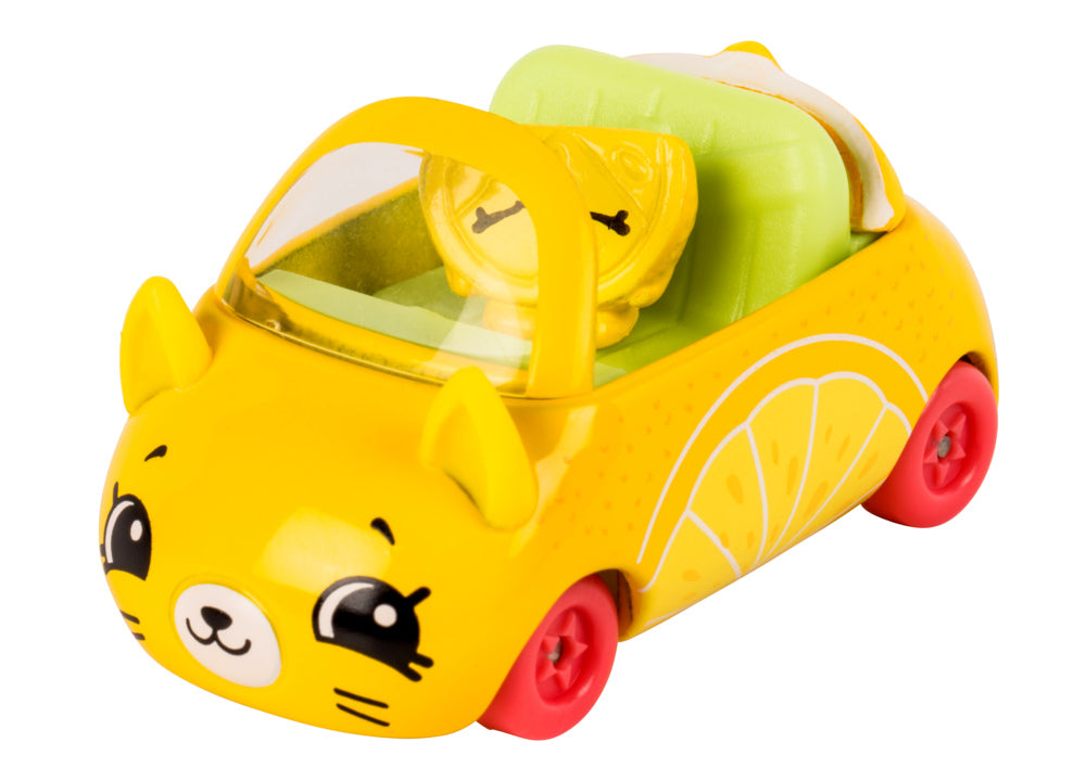 CUTIE CARS SHOPKINS S1 SINGLE PACK #07 LEMON LIMO