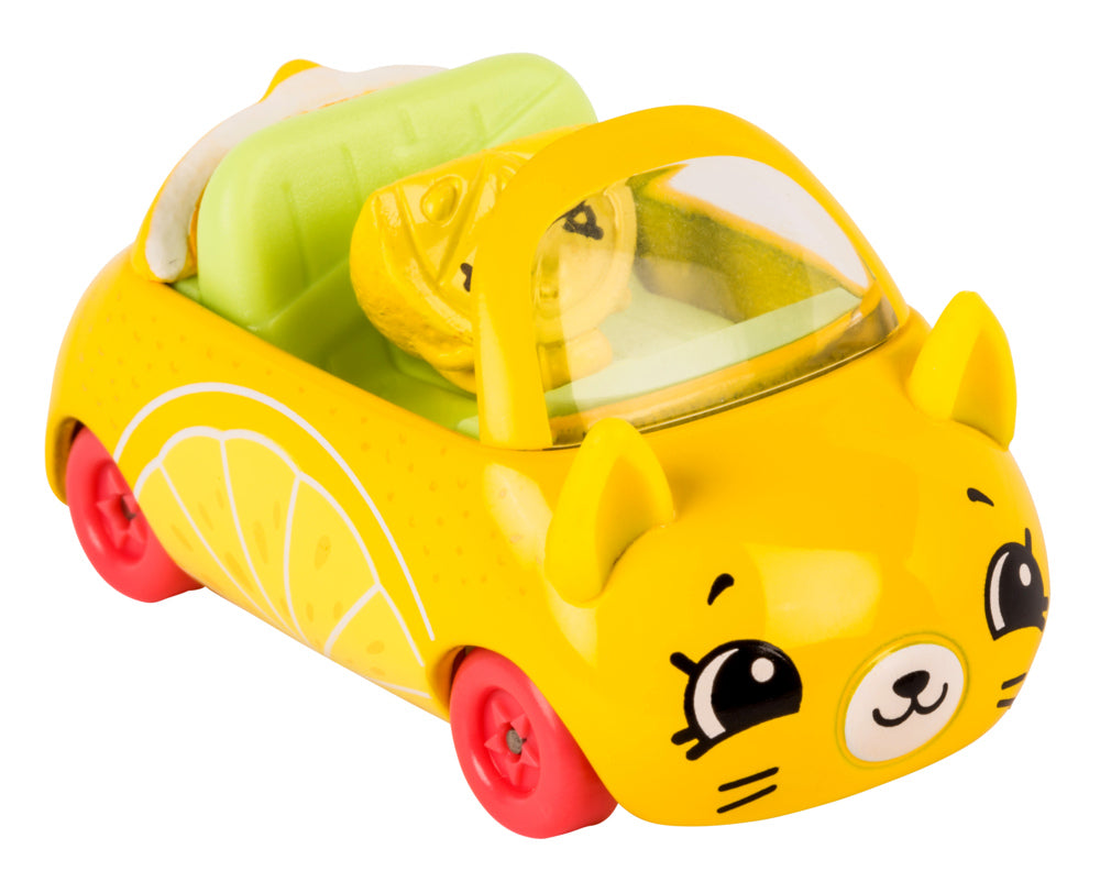 CUTIE CARS SHOPKINS S1 SINGLE PACK #07 LEMON LIMO