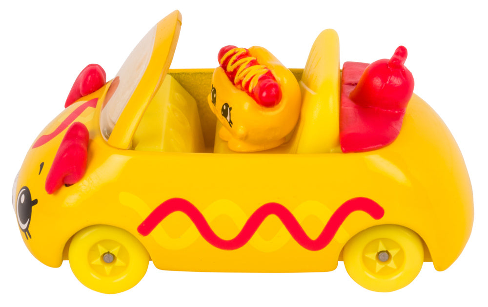 CUTIE CARS SHOPKINS S1 SINGLE PACK #16 IHOTDOG HOTROD
