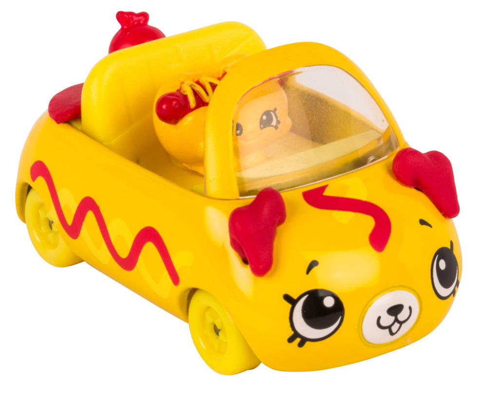 CUTIE CARS SHOPKINS S1 SINGLE PACK #16 IHOTDOG HOTROD