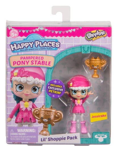 HAPPY PLACES SHOPKINS S4 W1 DOLL SINGLE PACK JESSICAKE