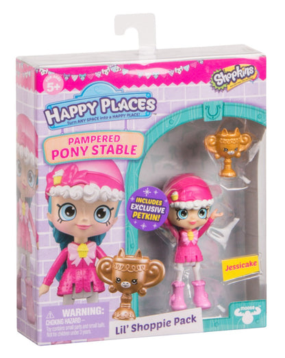 HAPPY PLACES SHOPKINS S4 W1 DOLL SINGLE PACK JESSICAKE