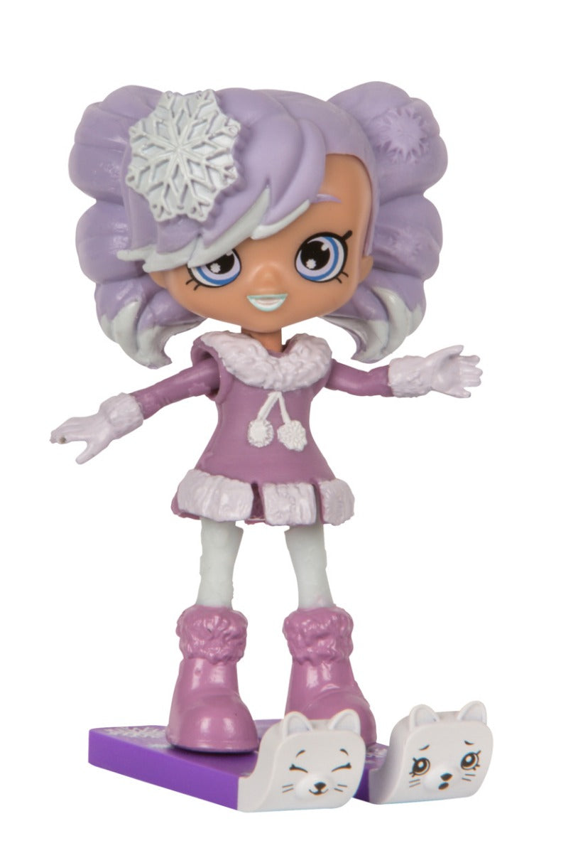 HAPPY PLACES SHOPKINS S4 W1 DOLL SINGLE PACK CRYSTAL SNOW