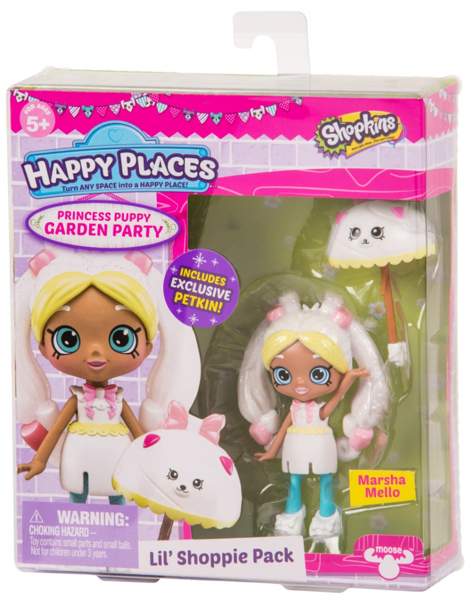 HAPPY PLACES SHOPKINS S4 W2 DOLL SINGLE PACK MARSH MELLO