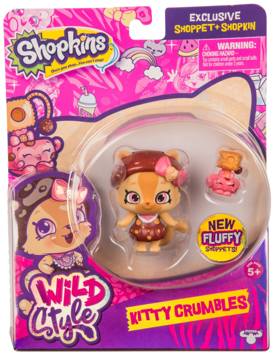 SHOPKINS SHOPPETS S9 W1 SINGLE PACK KITTY CUMBLES