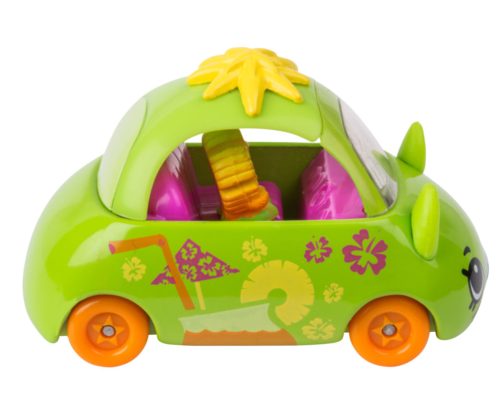 CUTIE CARS SHOPKINS S2 W1 SINGLE PACK QT2-07 TROPIC RUSH