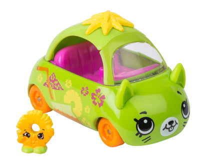 CUTIE CARS SHOPKINS S2 W1 SINGLE PACK QT2-07 TROPIC RUSH
