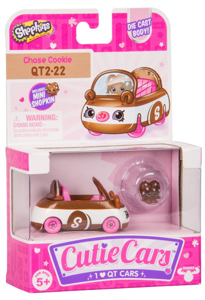 CUTIE CARS SHOPKINS S2 W1 SINGLE PACK QT2-22 CHASE COOKIE