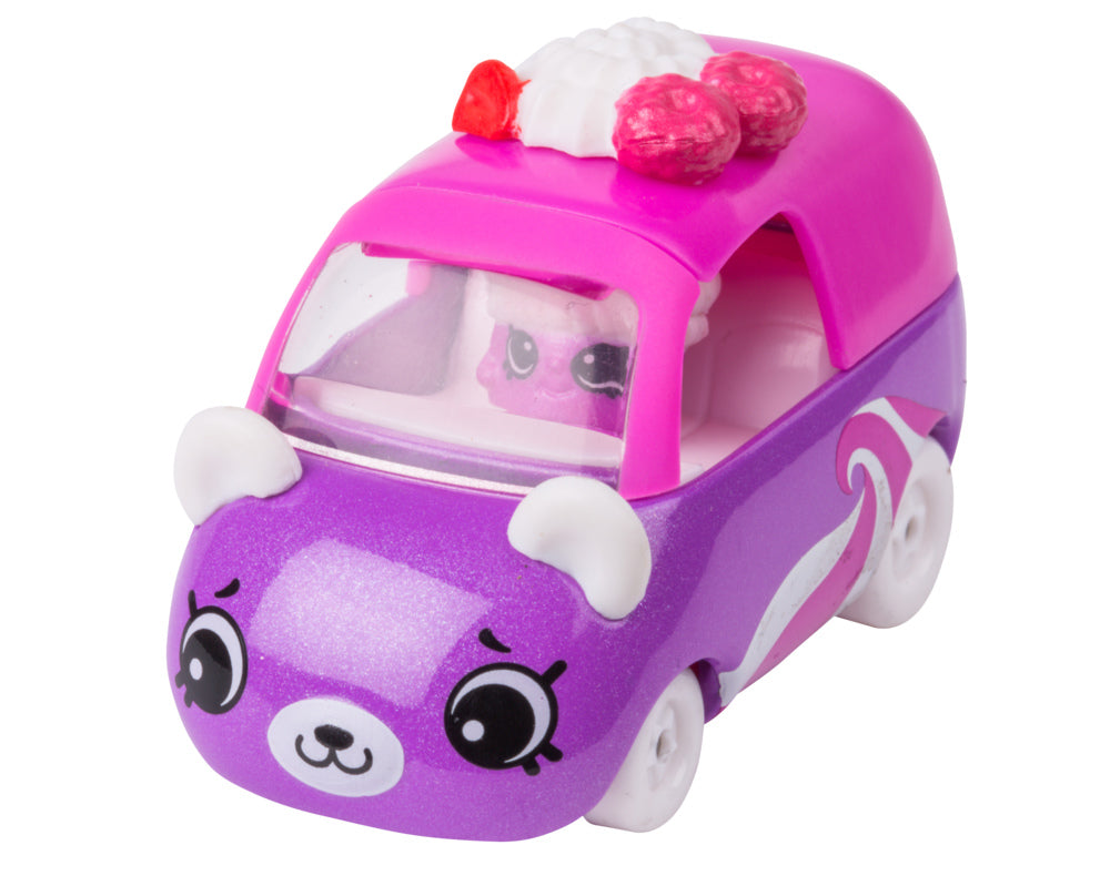 CUTIE CARS SHOPKINS S2 W1 SINGLE PACK QT2-12 YO GO-CART