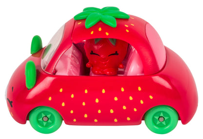 CUTIE CARS SHOPKINS S1 W2 SINGLE PACK #03 STRAWBERRY SPEEDY SEEDS