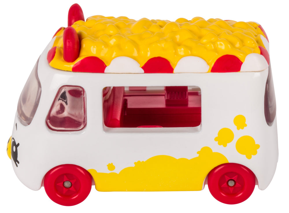 CUTIE CARS SHOPKINS S1 W2 SINGLE PACK #04 POPCORN MOVIEGOER