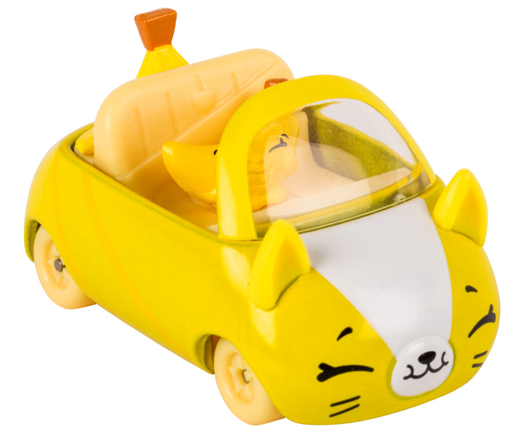 CUTIE CARS SHOPKINS S1 W2 SINGLE PACK #10 BANANA BUMPER