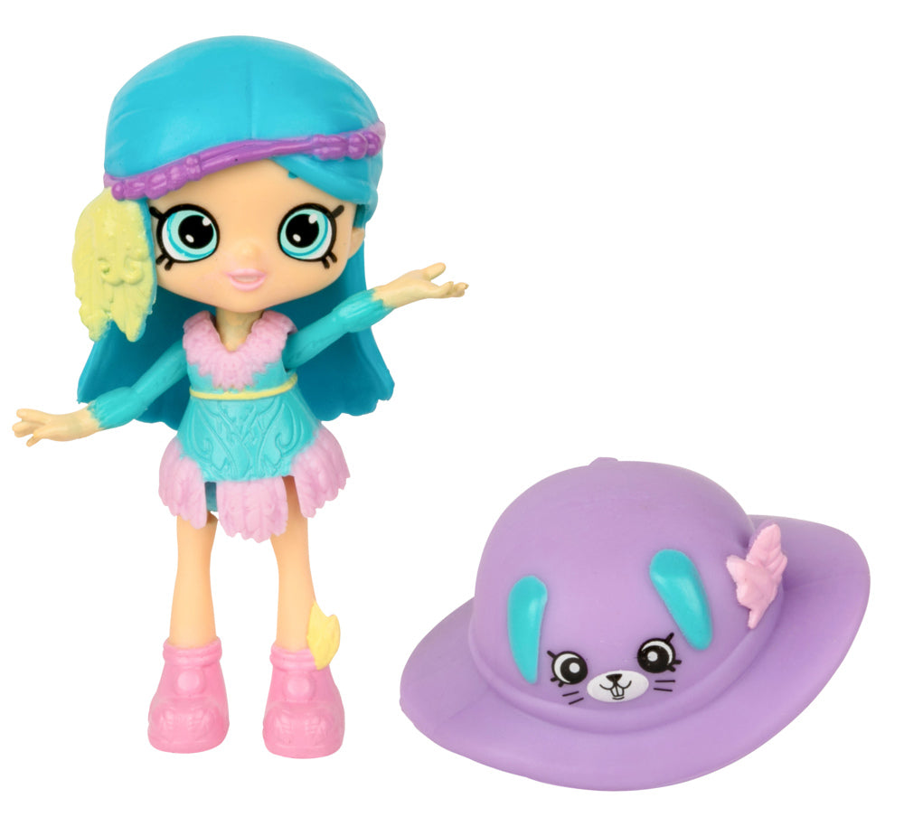 HAPPY PLACES SHOPKINS S5 W1 DOLL SINGLE PACK FAITH FEATHERS