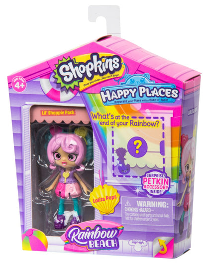 HAPPY PLACES SHOPKINS S5 W2 DOLL SINGLE PACK LOLITA POPS