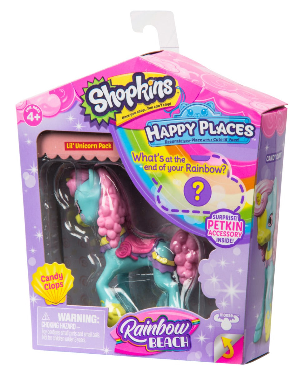 HAPPY PLACES SHOPKINS S5 W2 DOLL SINGLE PACK CANDY CLOPS