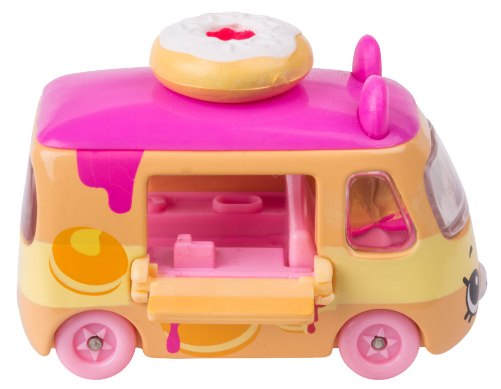 CUTIE CARS SHOPKINS S2 W2 SINGLE PACK QT2-12 GO-GO DONUT