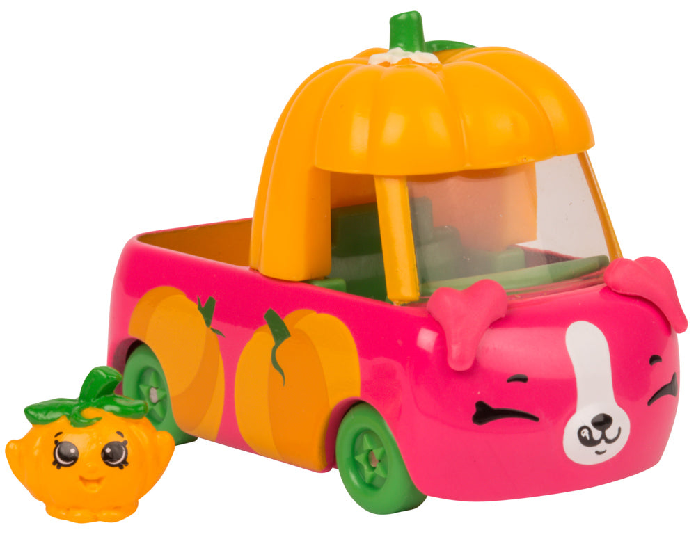 CUTIE CARS SHOPKINS S2 W2 SINGLE PACK QT2-02 PICKUP PUMPKIN