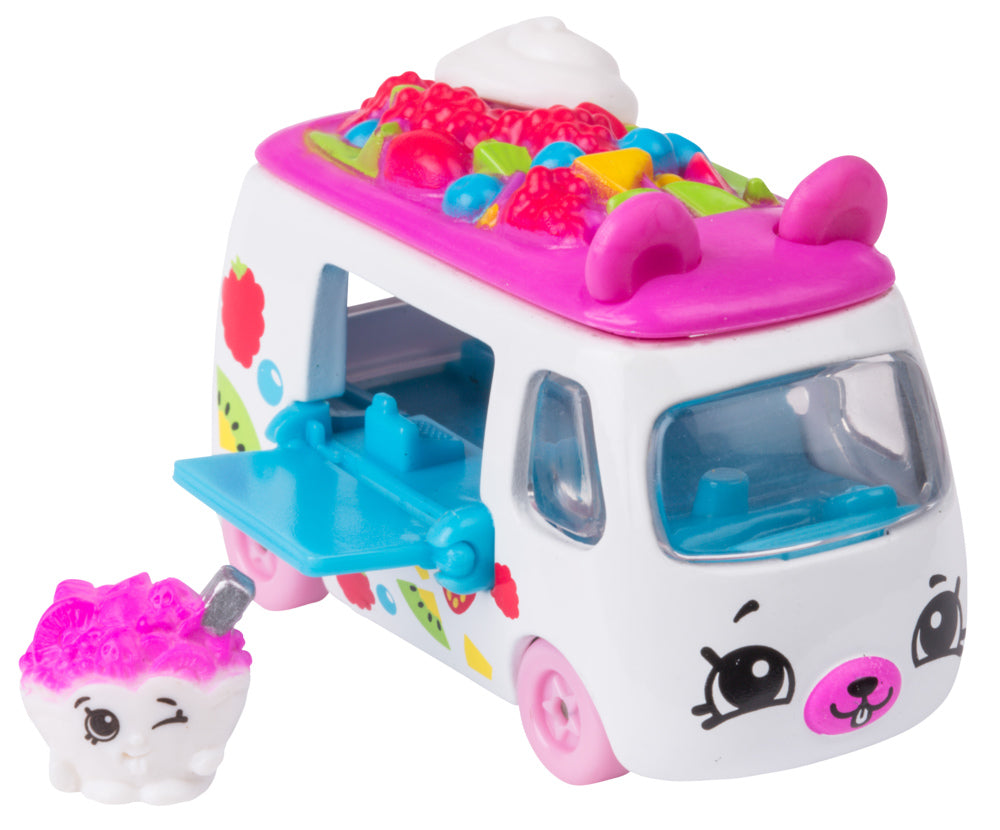 CUTIE CARS SHOPKINS S2 W3 SINGLE PACK QT2-03 SPEEDY SUMMER FRUITS