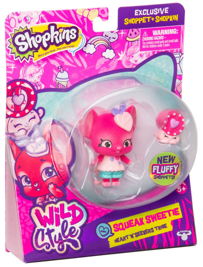 SHOPKINS SHOPPETS S9 W2 SINGLE PACK SQUEAK SWEETIE