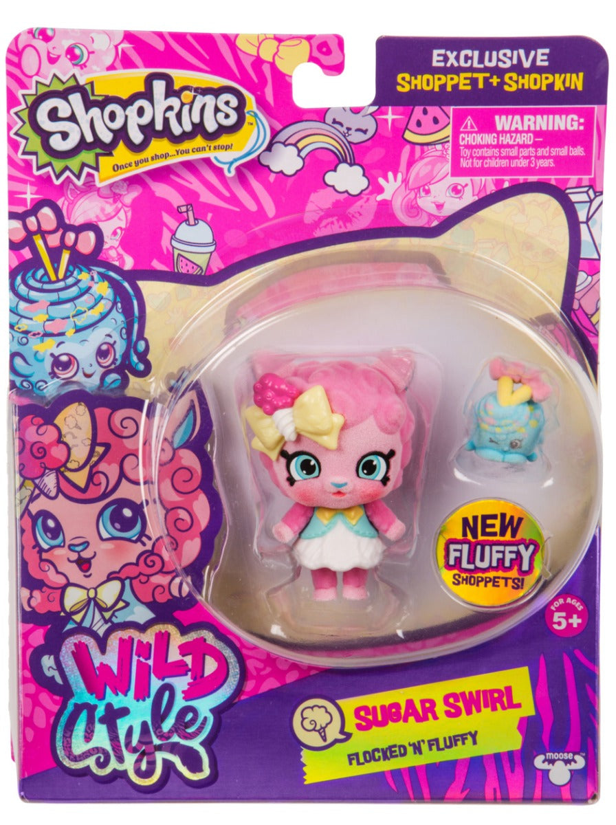 SHOPKINS SHOPPETS S9 W2 SINGLE PACK SUGAR SWIRL