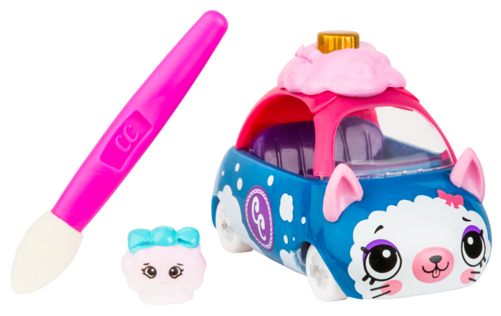CUTIE CARS SHOPKINS W1 COLOR CHANGE PACK QT3-C01 PUFF RUSHER