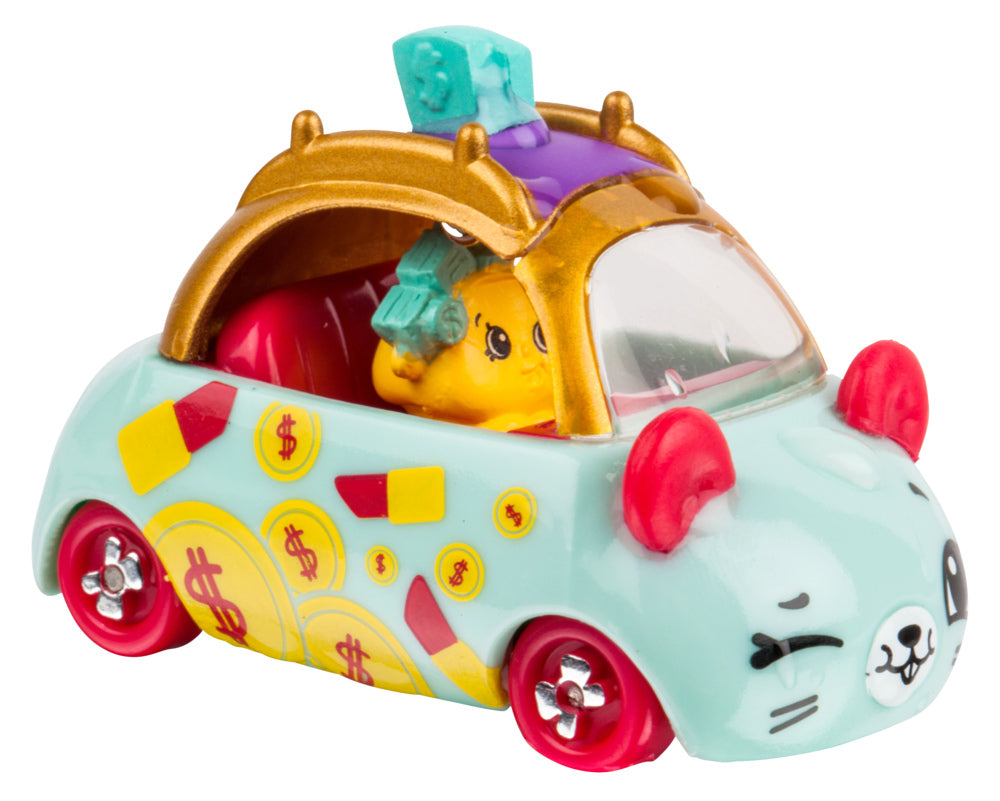 CUTIE CARS SHOPKINS W1 COLOR CHANGE PACK QT3-C07 PURSE GEAR