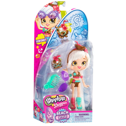 SHOPKINS SHOPPIES S8 W1 DOLL SINGLE PACK KOKONUT