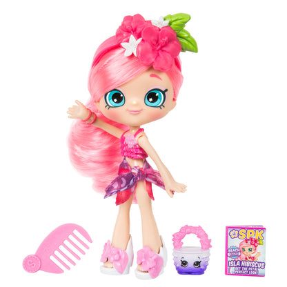 SHOPKINS SHOPPIES S8 W1 DOLL SINGLE PACK ISLA HIBISCUS