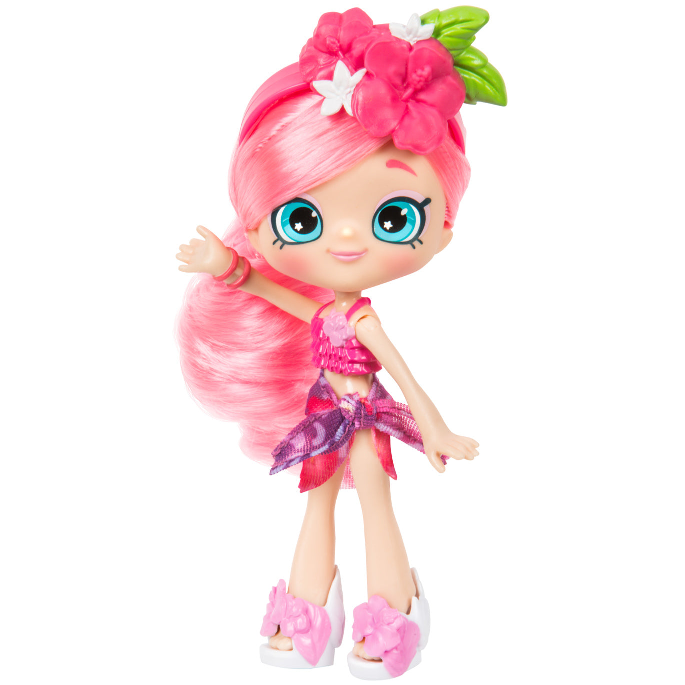 SHOPKINS SHOPPIES S8 W1 DOLL SINGLE PACK ISLA HIBISCUS