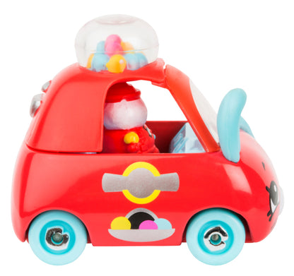 CUTIE CARS SHOPKINS S3 W2 SINGLE PACK QT3-04 GUMBALL GO-CART