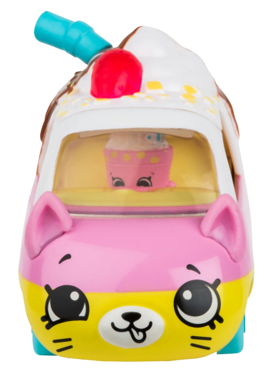 CUTIE CARS SHOPKINS S3 W2 SINGLE PACK QT3-05 ROLLER SHAKER