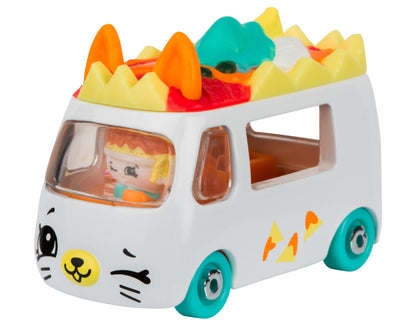 CUTIE CARS SHOPKINS S3 W2 SINGLE PACK QT3-10 NACO NACHO VAN