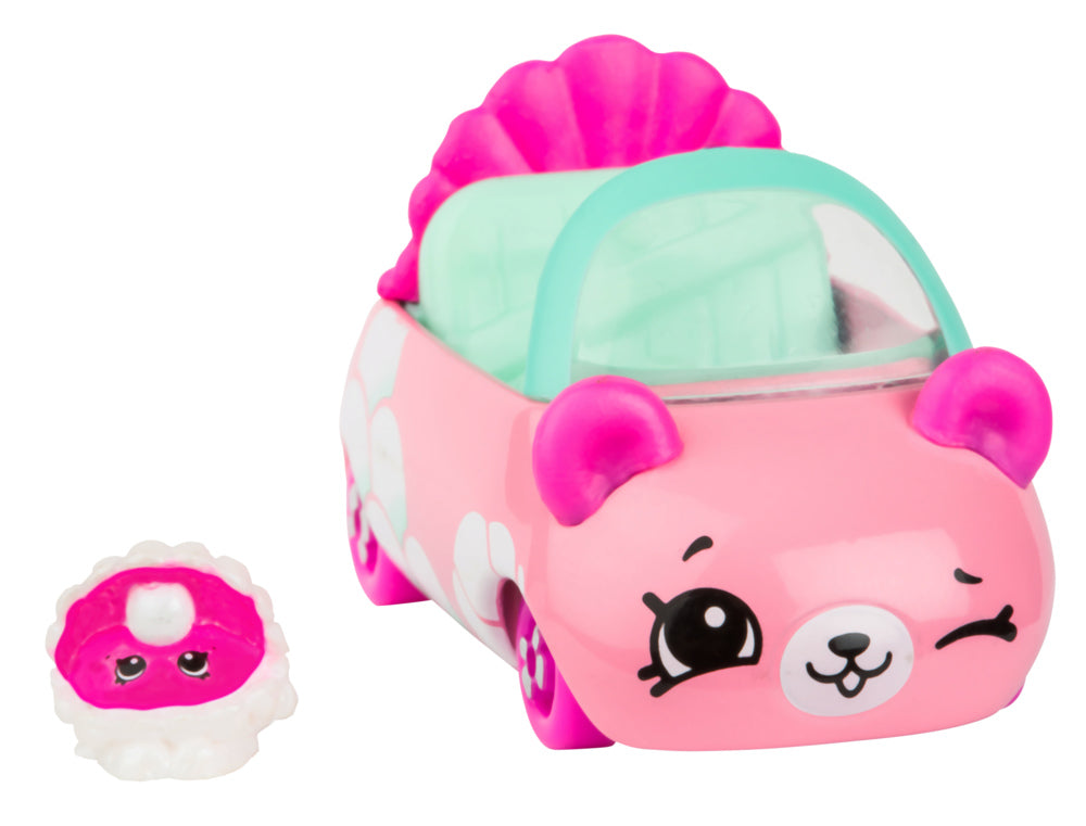 CUTIE CARS SHOPKINS S3 W3 SINGLE PACK QT3-07 PEARLY WHIRLY