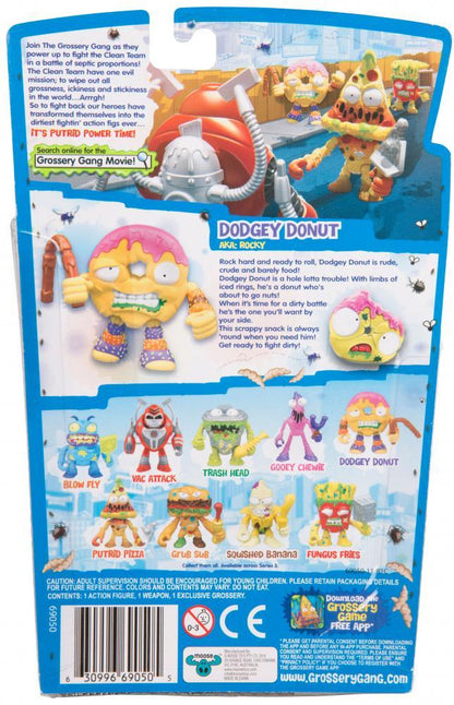 THE GROSSERY GANG S3 PUTRID POWER FIGURE DODGEY DONUT