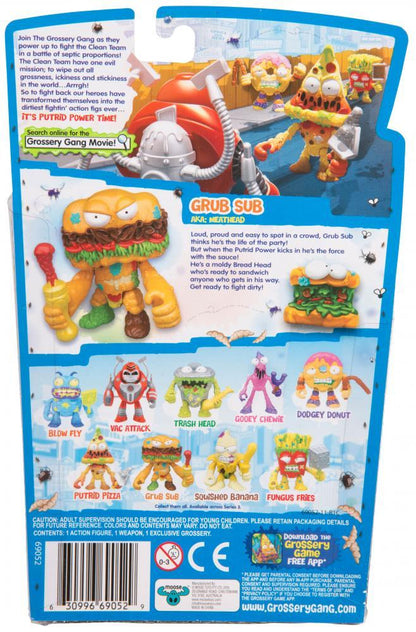 THE GROSSERY GANG S3 PUTRID POWER FIGURE GRUB SUB