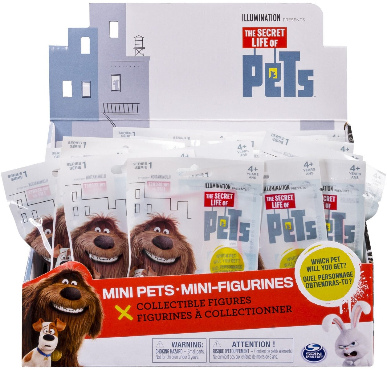 SECRET LIFE OF PETS S2 COLLECTIBLE MINI PET FIGURES CDU
