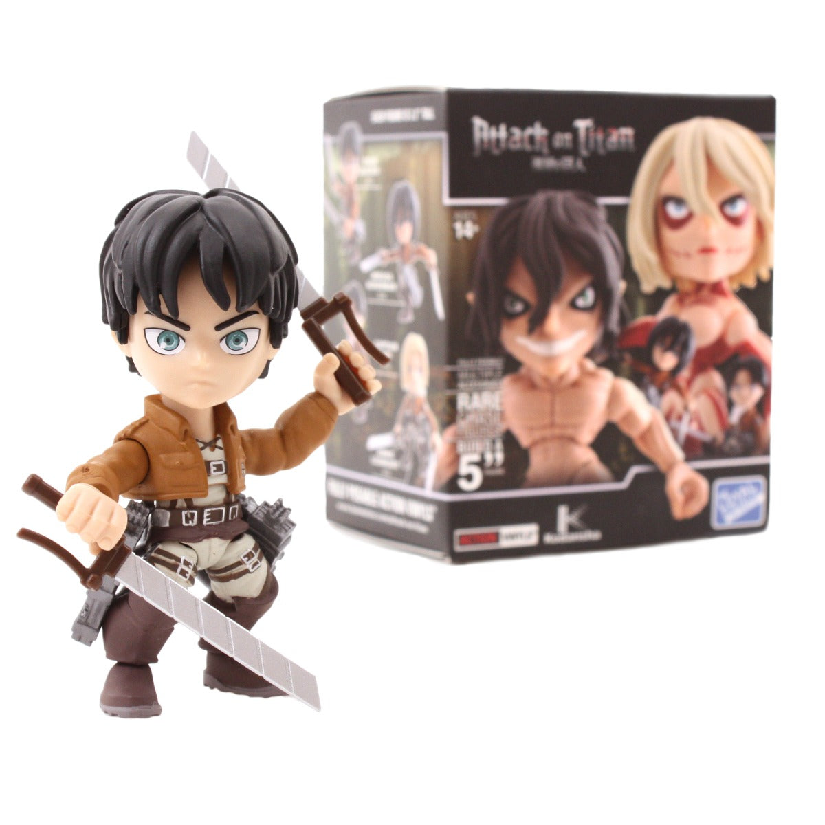 ATTACK ON TITAN WAVE 1 ACTION VINYLS