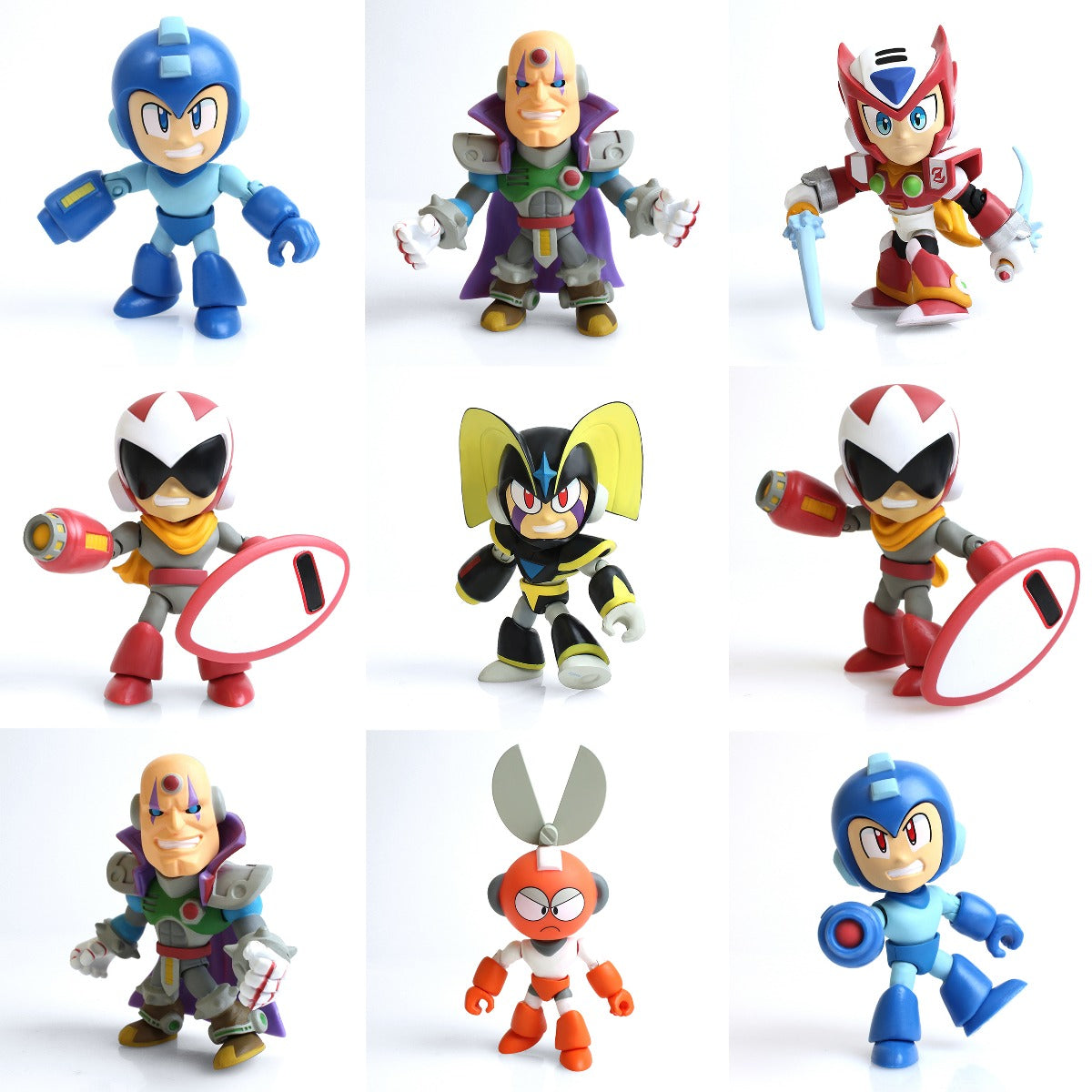 MEGAMAN WAVE 1 ACTION VINYLS