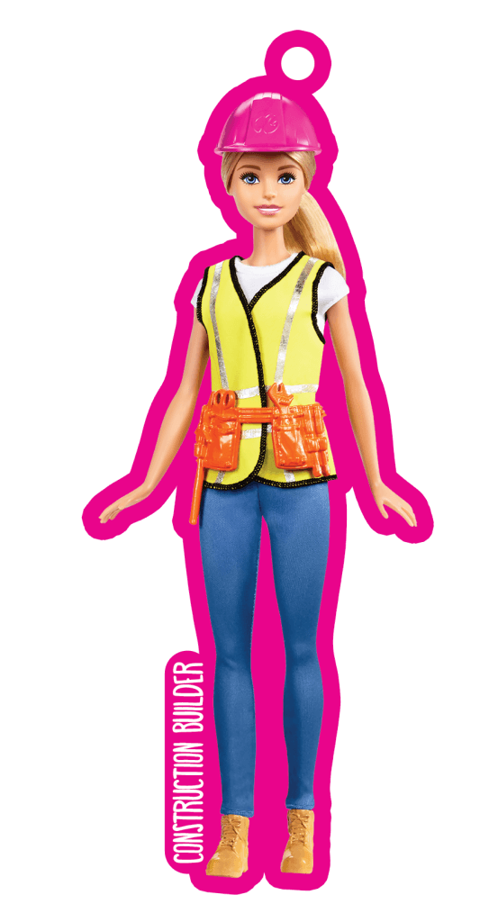 BARBIE BAG TAGS S1 CDU (x18 Packs)