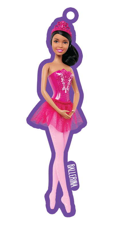 BARBIE BAG TAGS S1 CDU (x18 Packs)