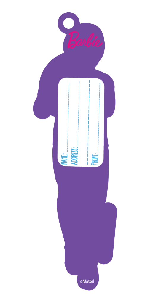 BARBIE BAG TAGS S1 CDU (x18 Packs)