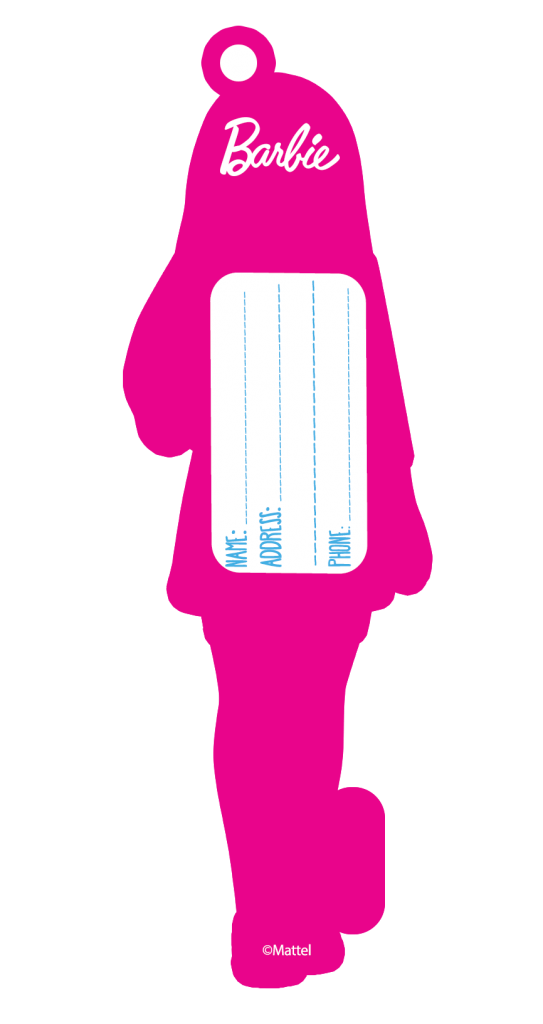 BARBIE BAG TAGS ASSORTED